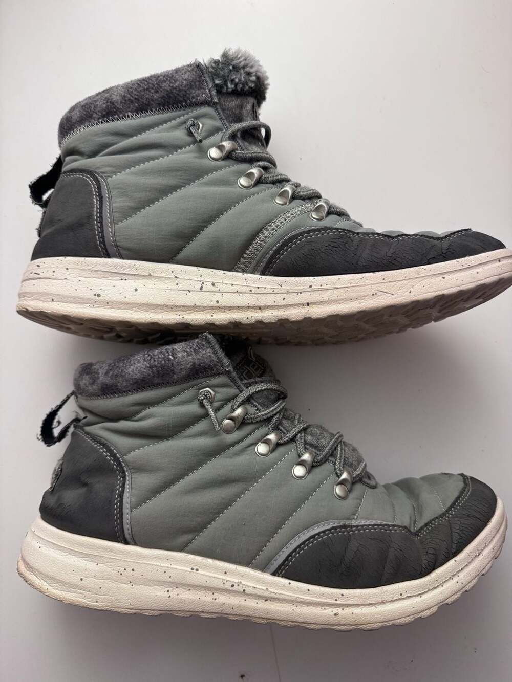 Hey Dude Women's Brandy Grey Size 9